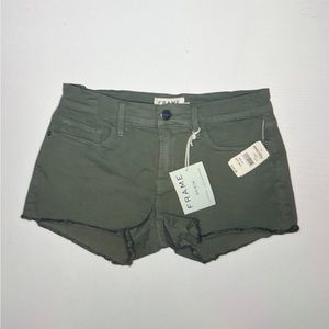 NWT Frame Cutfoff shorts Size 25